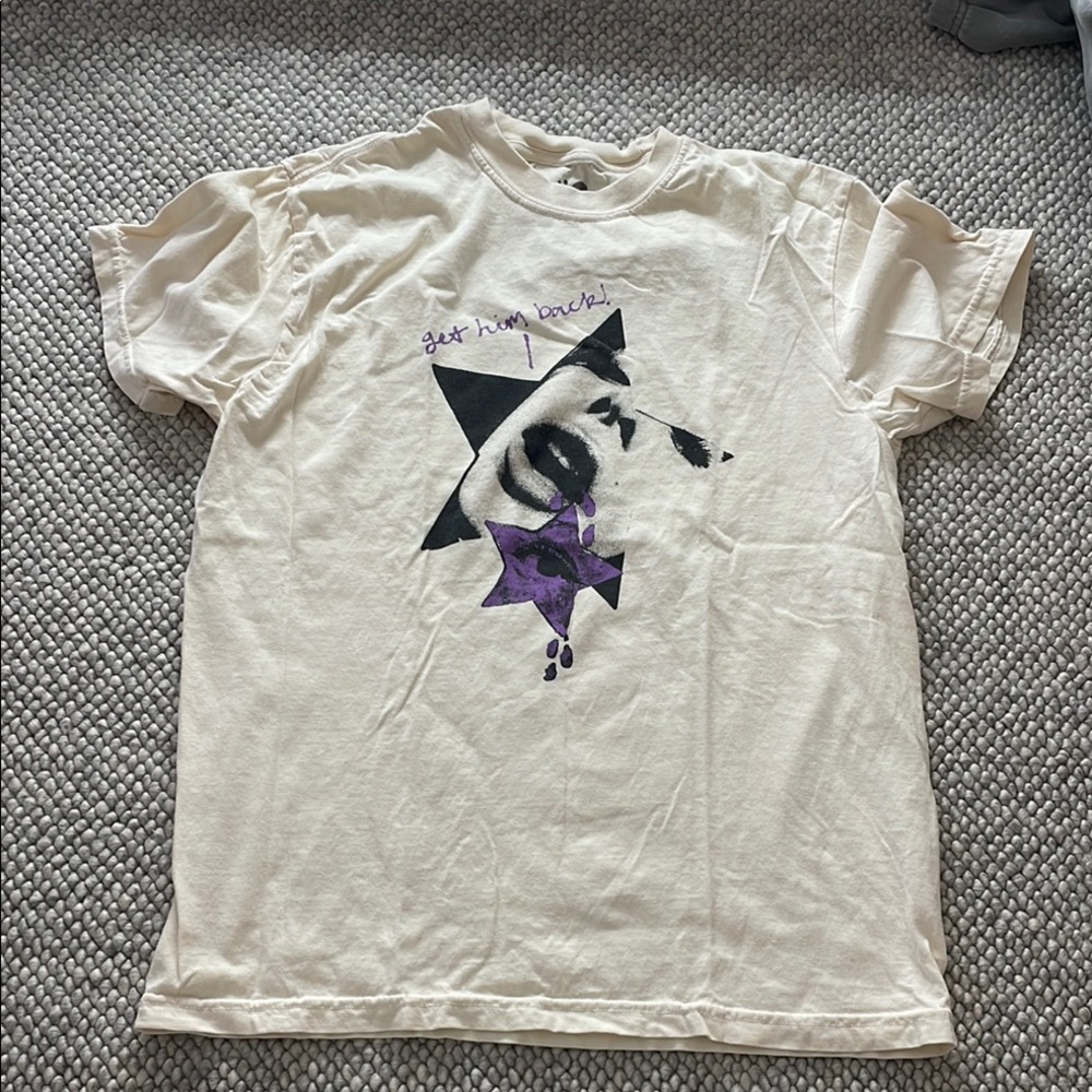 Kids Cream Graphic T-Shirt